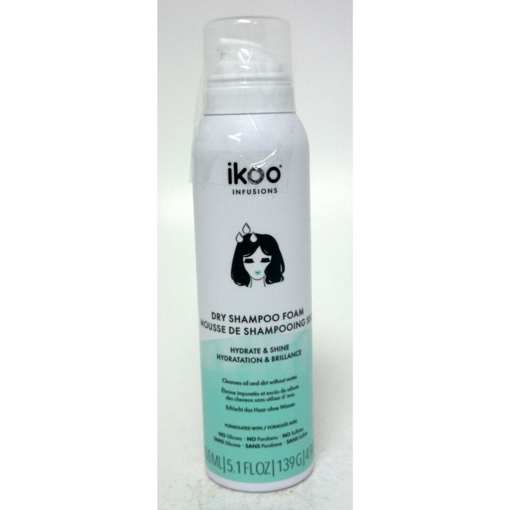 Ikoo Dry Shampoo Foam Hydrate & Shine 5.1 oz